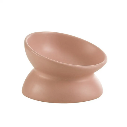 Happy Meal - Ciotola in ceramica ergonomica e di design per gatti