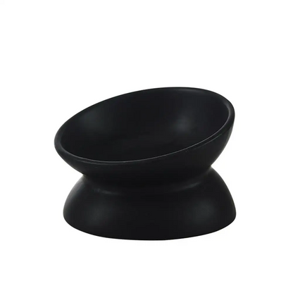 Happy Meal - Ciotola in ceramica ergonomica e di design per gatti
