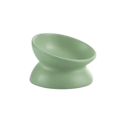 Happy Meal - Ciotola in ceramica ergonomica e di design per gatti