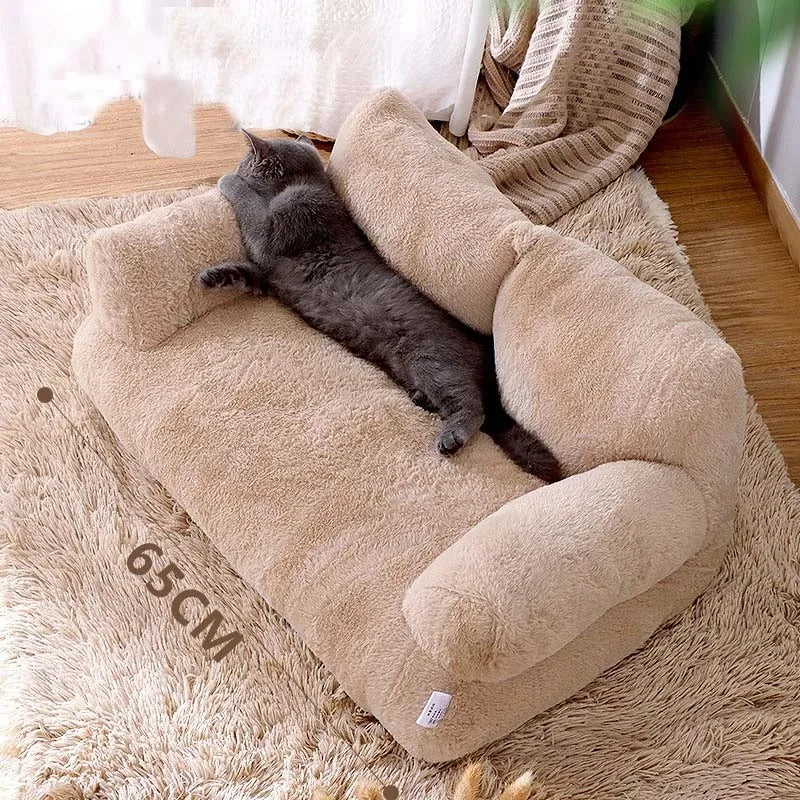 Cat sofa - Cuccia morbida per gatti a forma di divano