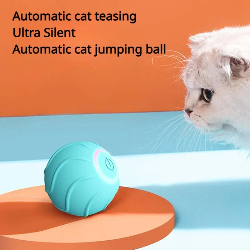 Rolly Polly - Pallina giocattolo per gatti interattivi e automatica