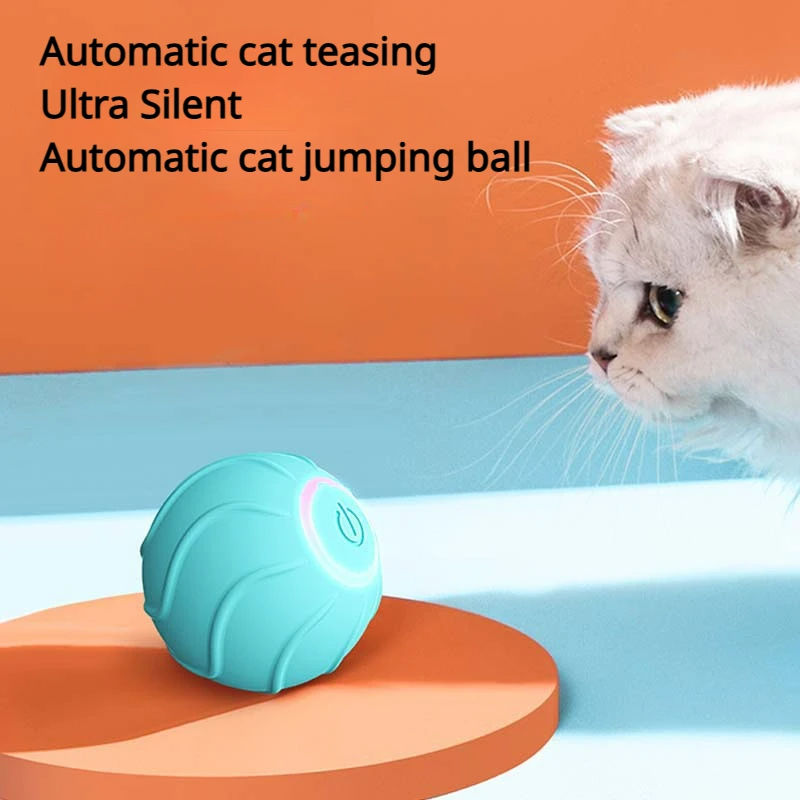 Rolly Polly - Pallina giocattolo per gatti interattivi e automatica